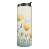 Feld der endlosen Liebe Thermosbecher (Nach links gedreht)