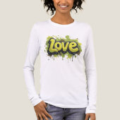 Feld der endlosen Liebe Tri-Blend Shirt (Vorderseite)