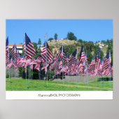 Feld der Flaggen Poster! Poster (Vorne)