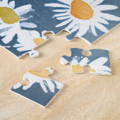 Feld der Gänseblümchen | Blumenwiese Florale Maler Puzzle (Seite)