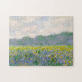 Feld der gelben Iren Monet Fine Art Puzzle (Horizontal)