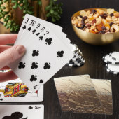 Feld der Gold Playing Cards Spielkarten (In Situ)