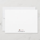 Feld der Kürbis-Babyparty-Einladungen Einladung (Rückseite)