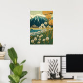 Feld der Lüster Japanische Kunst Poster (Heimbüro)