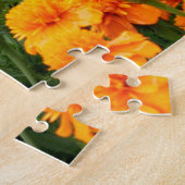 Feld der marigalten Blume schwierig Puzzle (Seite)
