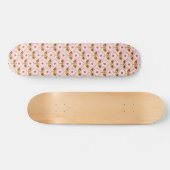 Feld der Milchrosa Skateboard (Horizontal)