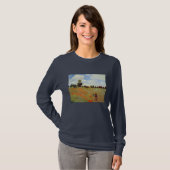 Feld der Mohnblumen, Claude Monet T-Shirt (Vorne ganz)