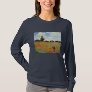 Feld der Mohnblumen, Claude Monet T-Shirt