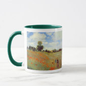 Feld der Mohnblumen, Claude Monet Tasse (Links)