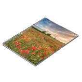 Feld der Mohnblumen Notizblock (Linke Seite)