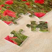 Feld der Mohnblumen Puzzle (Seite)
