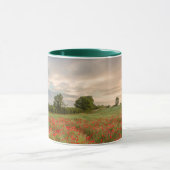 Feld der Mohnblumen Tasse (Zentrum)
