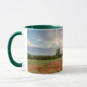 Feld der Mohnblumen Tasse (Links)