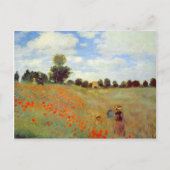 Feld der Päpste, Claude Monet Postkarte (Vorderseite)