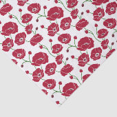 Feld der Pflücke rot Seidenpapier (Ausschnitt)