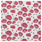 Feld der Pflücke rot Stoff (Nahaufnahme)