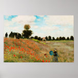 Feld der Poppies, 1886 Poster<br><div class="desc">Das Feld der Poppies wurde 1886 von Claude Monet gemalt.</div>