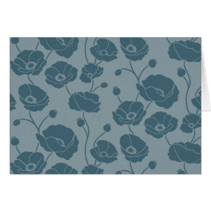 Feld der Poppies-Blues