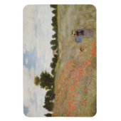 Feld der Poppies Claude Monet Magnet (Vertikal)