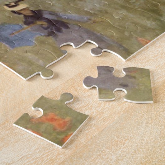 Feld der Poppies Claude Monet Puzzle (Seite)