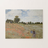 Feld der Poppies Claude Monet Puzzle (Horizontal)