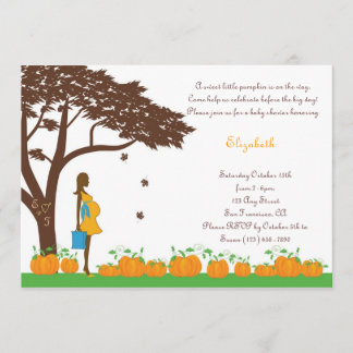Feld der Pumpkins Boy Baby Shower Einladungen