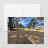 Feld der Säulen der Erinnerung Postkarte (Vorne/Hinten)