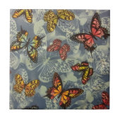 Feld der Schmetterlinge Fliese (Vorderseite)