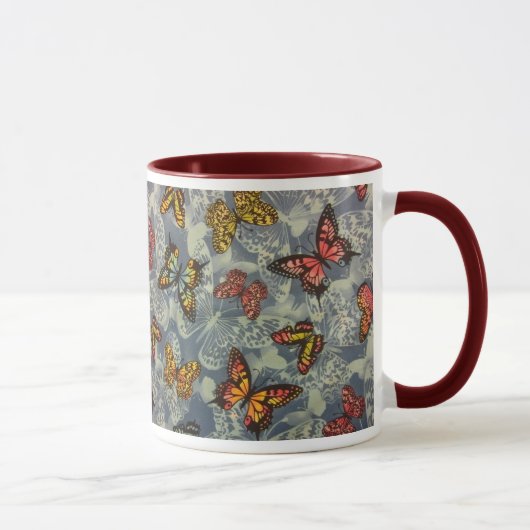 Feld der Schmetterlinge Tasse (Rechts)