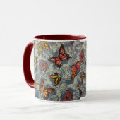 Feld der Schmetterlinge Tasse (Vorderseite Links)