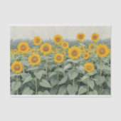 Feld der Sonnenblumen Skript Entfärbung rechts 153 Seidenpapier (Vorderseite)