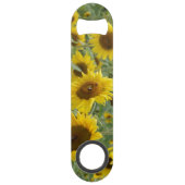Feld der Sonnenblumen Speed Flaschenöffner (Vorderseite)