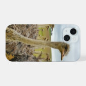 Feld der Strauße iPhone 15 Hülle (Rückseite (Horizontal))