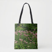 Feld der süßen Joe Pye Weed-Blume Tasche (Vorderseite)