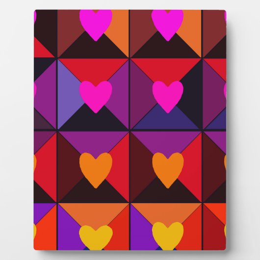 Feld der Valentine Fotoplatte (Vorderseite)