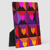 Feld der Valentine Fotoplatte (Seite)