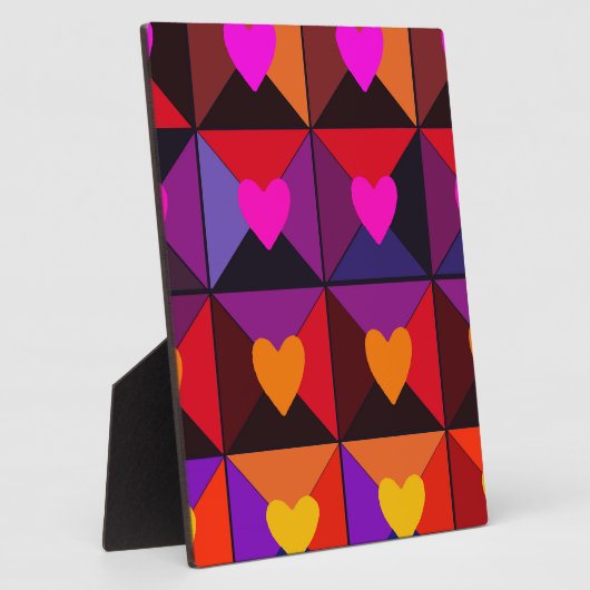 Feld der Valentine Fotoplatte (Seite)