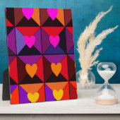 Feld der Valentine Fotoplatte (Seite)