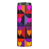 Feld der Valentine Thermosbecher (Rückseite)