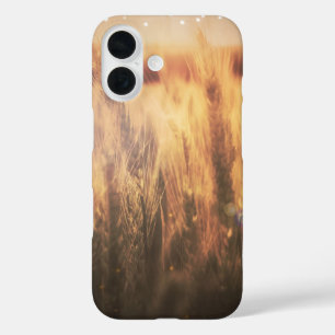 Feld der Weizen-Rustikale-Ländlich-Einfache Glamou iPhone 16 Hülle