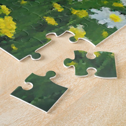 Feld der wilden Blume Puzzle (Seite)