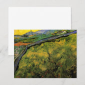 Feld des Frühlings Weizen, Sonnenaufgang von Vince (Vorne/Hinten)