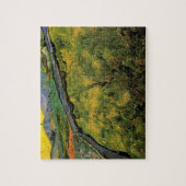 Feld des Frühlings Weizen, Sonnenaufgang von Vince Puzzle (Vertikal)