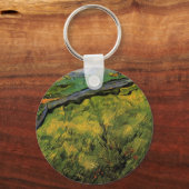 Feld des Frühlings Weizen, Sonnenaufgang von Vince Schlüsselanhänger (Vorderseite)