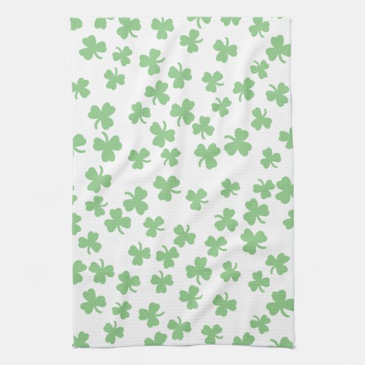 Feld des Klees Geschirrtuch (Vertikal)