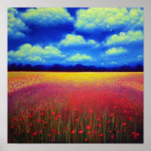 Feld des Lebensplakats Poster (Vorne)