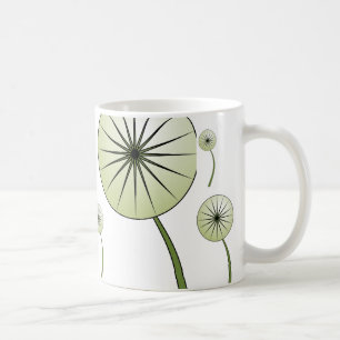 Feld des Löwenzahns Kaffeetasse