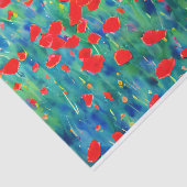 Feld des Papayätenpapiers Seidenpapier (Ausschnitt)