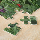 Feld des Tulpe-Puzzlespiels Puzzle (Seite)