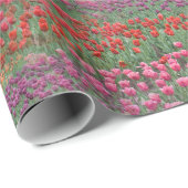 Feld des Umschlagpapiers für Tulips Geschenkpapier (Rolleneckpunkt)